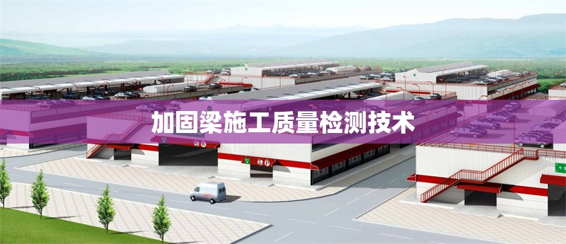 加固梁施工質(zhì)量檢測技術(shù) 行業(yè)新聞 第1張