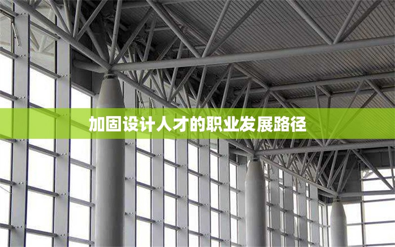 加固設(shè)計(jì)人才的職業(yè)發(fā)展路徑 行業(yè)新聞 第1張