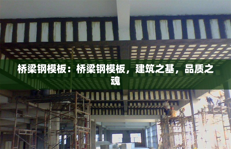 橋梁鋼模板：橋梁鋼模板，建筑之基，品質(zhì)之魂