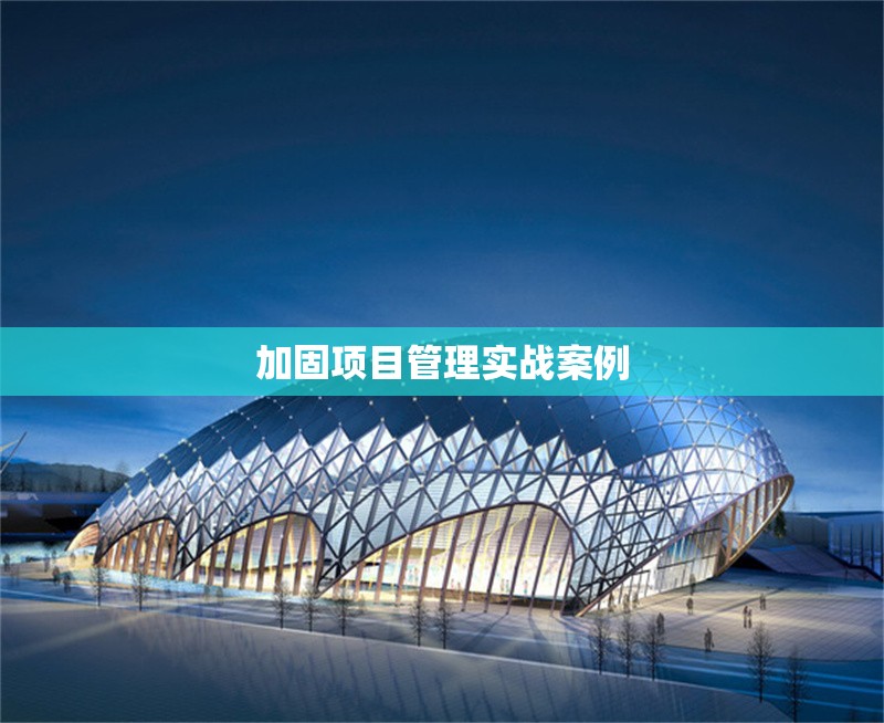 加固項目管理實戰(zhàn)案例 行業(yè)新聞 第1張