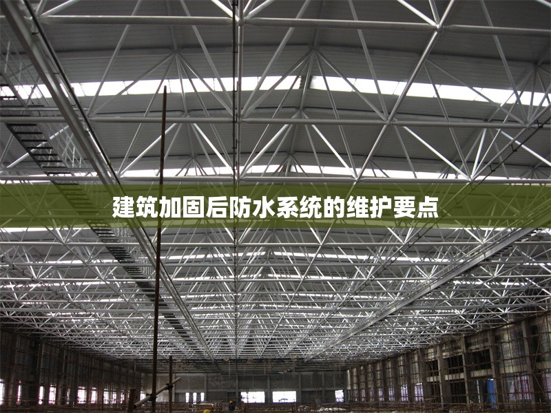 建筑加固后防水系統(tǒng)的維護(hù)要點(diǎn)