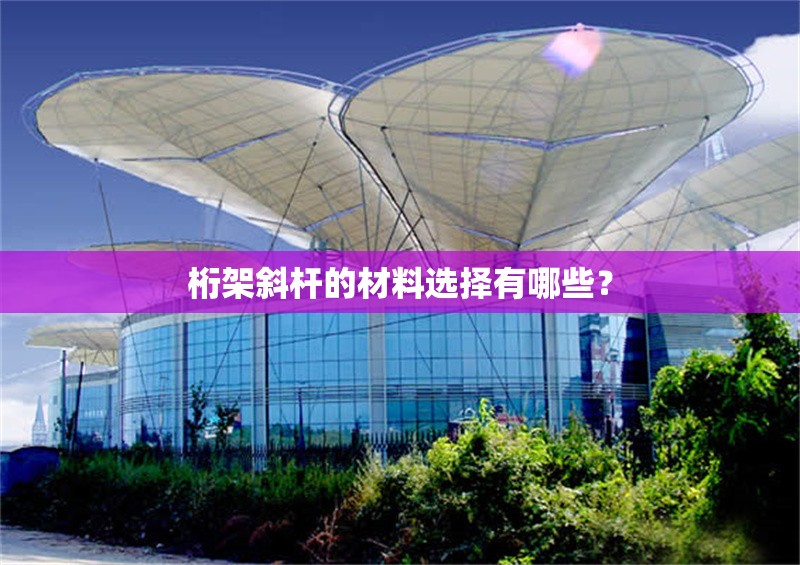 桁架斜桿的材料選擇有哪些？ 行業(yè)新聞