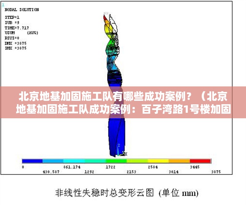 北京地基加固施工隊有哪些成功案例？（北京地基加固施工隊成功案例：百子灣路1號樓加固細節(jié)） 行業(yè)新聞