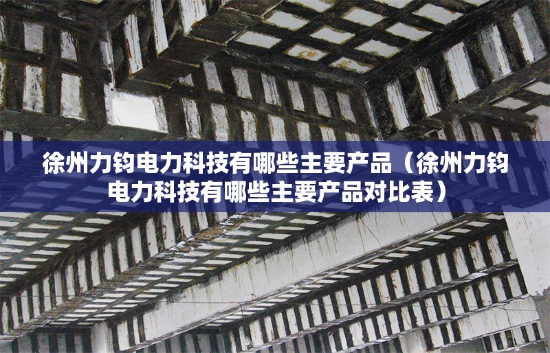 徐州力鈞電力科技有哪些主要產(chǎn)品（徐州力鈞電力科技有哪些主要產(chǎn)品對比表） 行業(yè)新聞