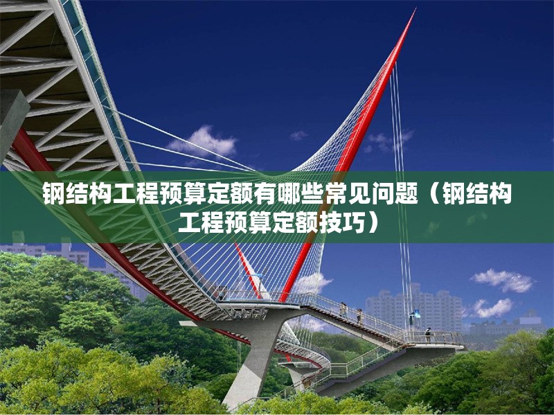 鋼結(jié)構(gòu)工程預(yù)算定額有哪些常見問題（鋼結(jié)構(gòu)工程預(yù)算定額技巧） 行業(yè)新聞