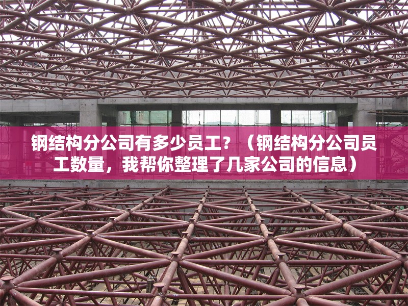 鋼結(jié)構(gòu)分公司有多少員工？（鋼結(jié)構(gòu)分公司員工數(shù)量，我?guī)湍阏砹藥准夜镜男畔ⅲ?></a><h4 class=