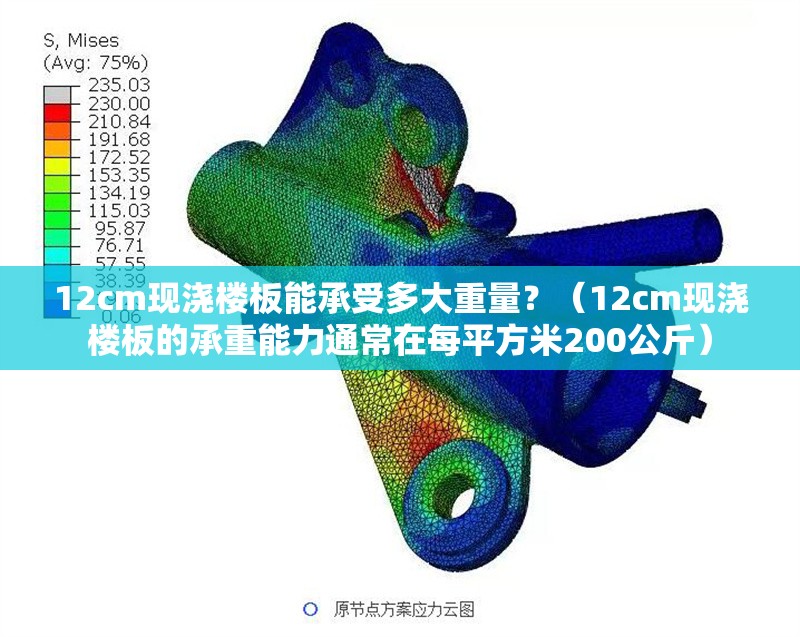 12cm現(xiàn)澆樓板能承受多大重量？（12cm現(xiàn)澆樓板的承重能力通常在每平方米200公斤）