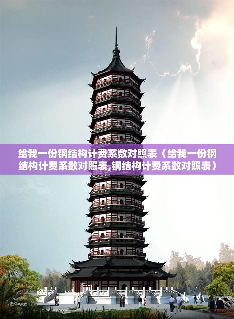 給我一份鋼結構計費系數(shù)對照表（給我一份鋼結構計費系數(shù)對照表,鋼結構計費系數(shù)對照表） 行業(yè)新聞