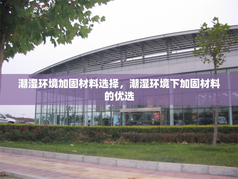 潮濕環(huán)境加固材料選擇，潮濕環(huán)境下加固材料的優(yōu)選
