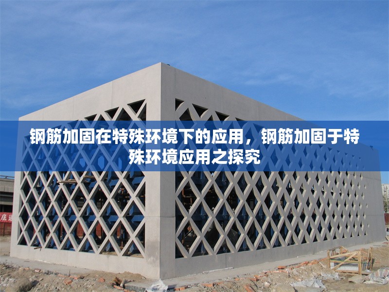 鋼筋加固在特殊環(huán)境下的應(yīng)用，鋼筋加固于特殊環(huán)境應(yīng)用之探究 行業(yè)新聞 第1張