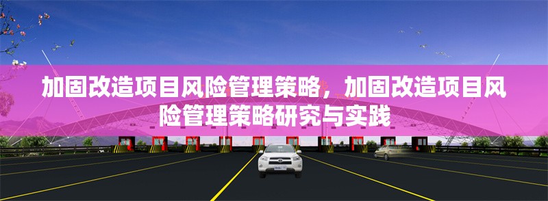 加固改造項(xiàng)目風(fēng)險(xiǎn)管理策略，加固改造項(xiàng)目風(fēng)險(xiǎn)管理策略研究與實(shí)踐