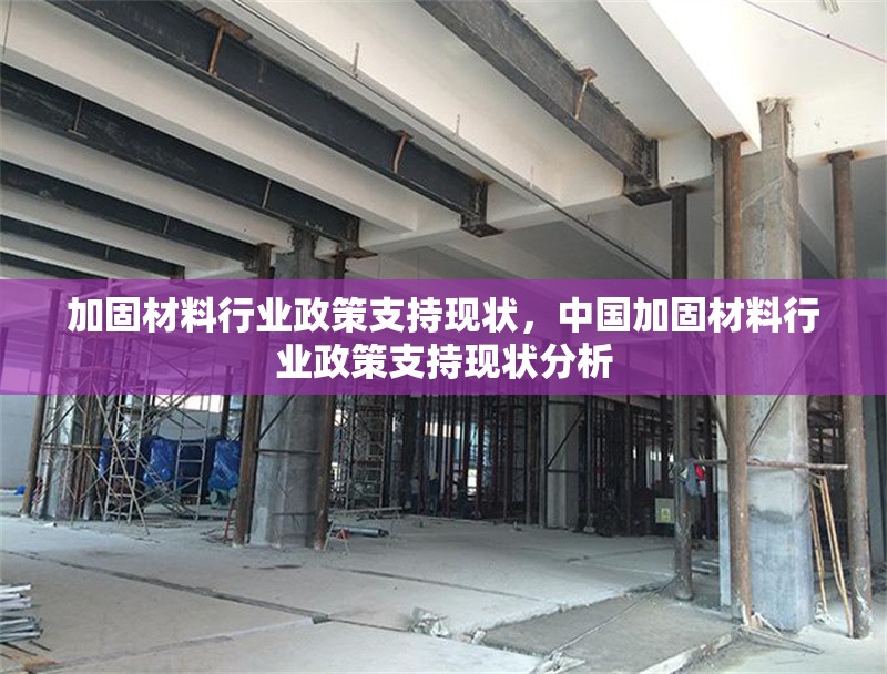 加固材料行業(yè)政策支持現(xiàn)狀，中國(guó)加固材料行業(yè)政策支持現(xiàn)狀分析，中國(guó)加固材料行業(yè)政策支持現(xiàn)狀及發(fā)展趨勢(shì)分析