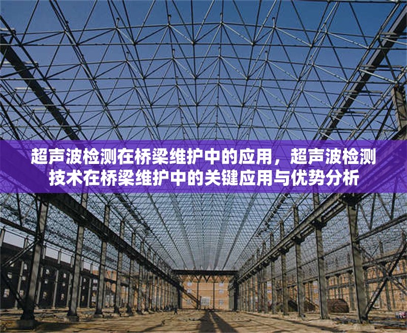 超聲波檢測在橋梁維護中的應用，超聲波檢測技術在橋梁維護中的關鍵應用與優(yōu)勢分析