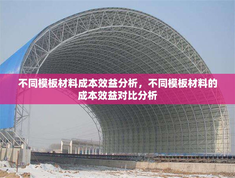 不同模板材料成本效益分析，不同模板材料的成本效益對比分析