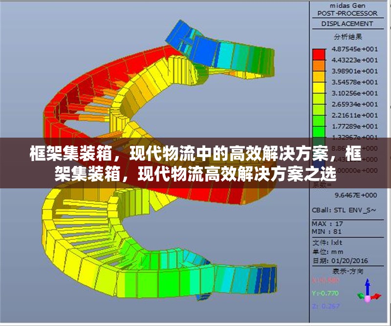 框架集裝箱，現(xiàn)代物流中的高效解決方案，框架集裝箱，現(xiàn)代物流高效解決方案之選