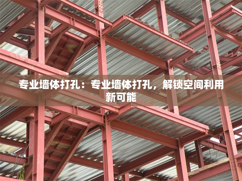 專業(yè)墻體打孔：專業(yè)墻體打孔，解鎖空間利用新可能 行業(yè)新聞