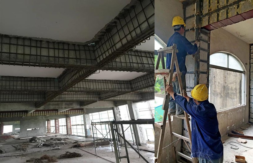 砼柱梁加固設(shè)計(jì)案例 改造加固設(shè)計(jì)案例