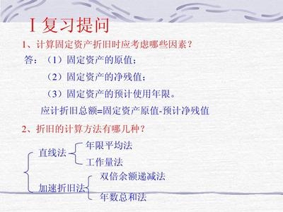 加速折舊法與直線法對(duì)比