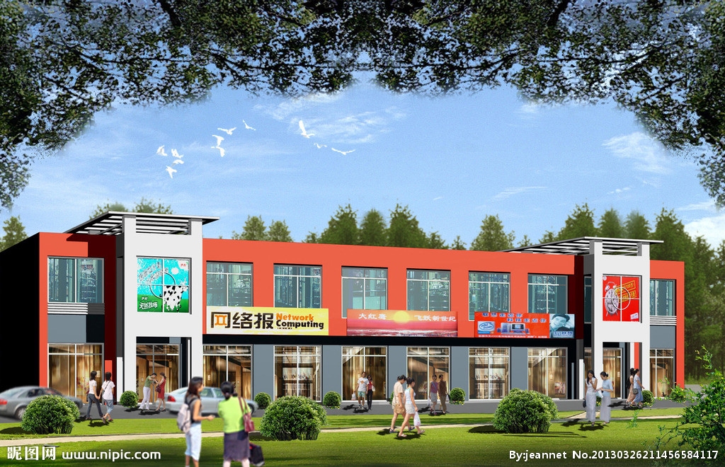 二層商業(yè)建筑效果圖片 行業(yè)新聞 第3張 二層商業(yè)建筑效果圖片 行業(yè)新聞 第3張