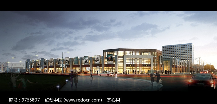 二層商業(yè)建筑效果圖怎么畫，二層商業(yè)建筑效果圖 行業(yè)新聞 第1張