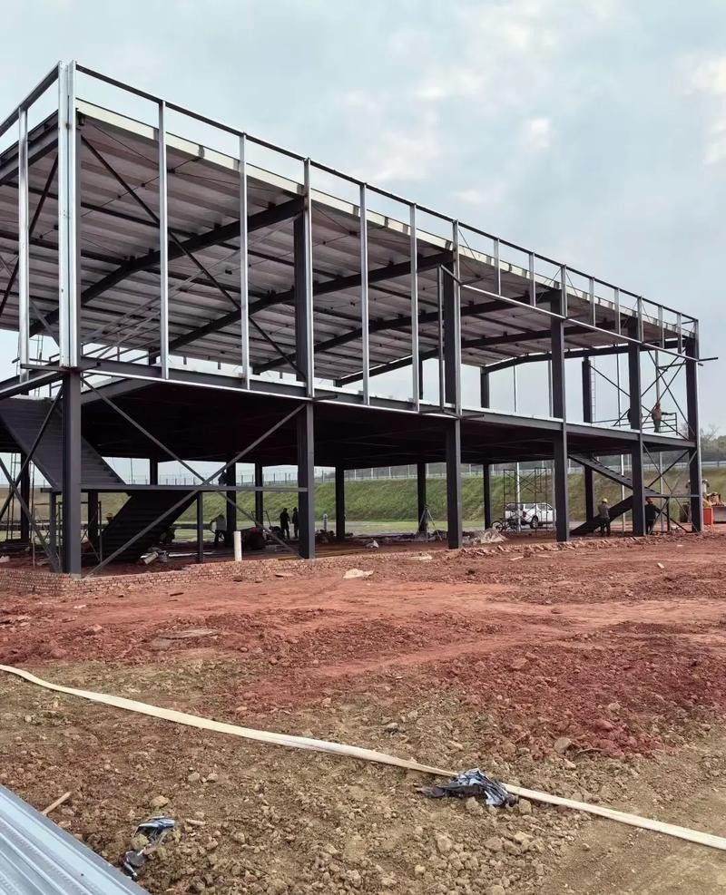 廠房鋼結(jié)構(gòu)圖片（鋼結(jié)構(gòu)廠房3d立體模型展示主體建造全過程） 行業(yè)新聞 第3張