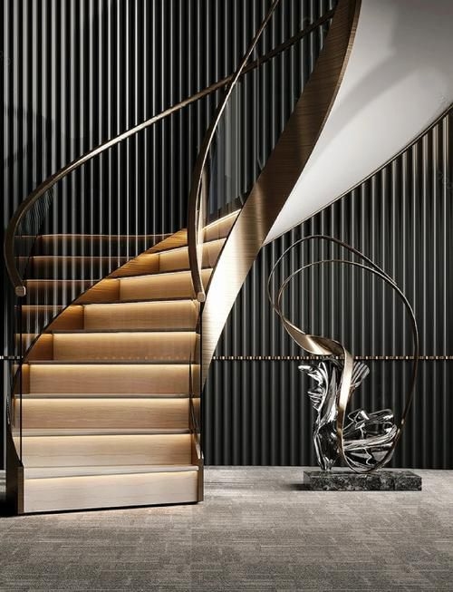 螺旋樓梯效果圖大全(51種螺旋樓梯創(chuàng)意設計,讓人大飽眼福!) 行業(yè)新聞 第6張 螺旋樓梯效果圖大全(51種螺旋樓梯創(chuàng)意設計,讓人大飽眼福!) 行業(yè)新聞 第6張