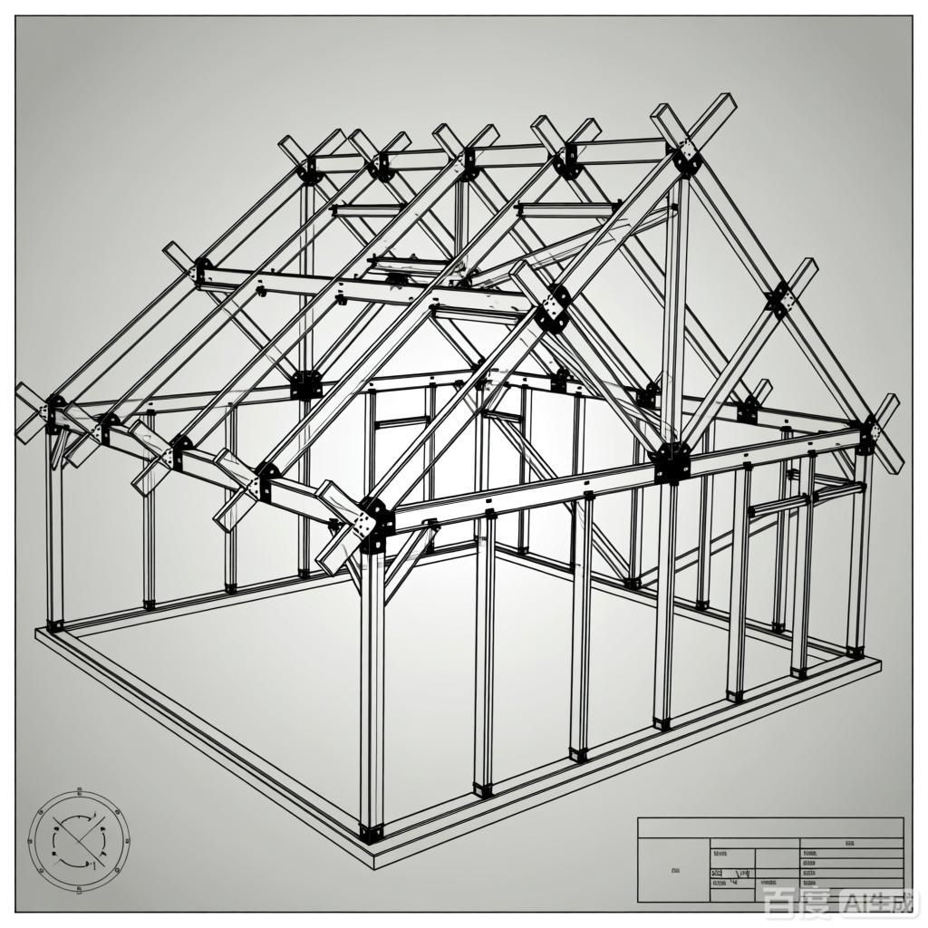 閣樓鋼架結(jié)構(gòu)圖怎么畫的（閣樓鋼架結(jié)構(gòu)圖怎么畫） 行業(yè)新聞 第2張