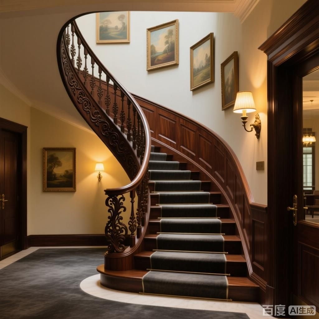 如何設計一個舒適的旋轉樓梯？（如何設計一個舒適的旋轉樓梯,生成四張關于舒適旋轉樓梯的圖像） 行業(yè)新聞 第3張