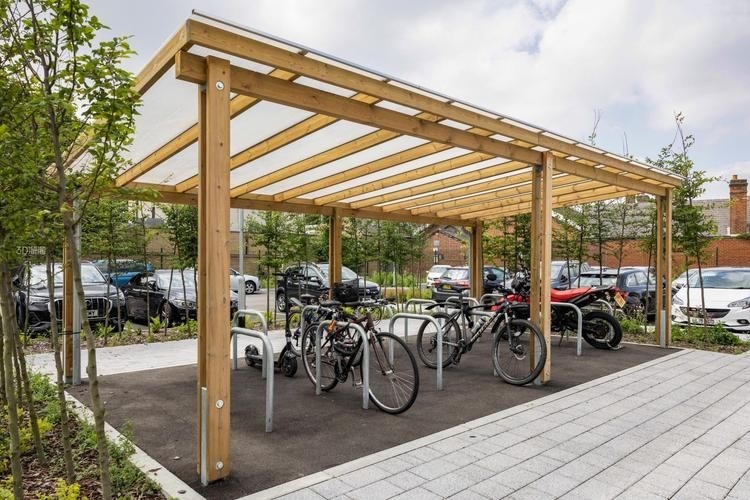 有沒有單車棚的方案圖？（有沒有單車棚的方案圖,我?guī)湍阏砹藥追N常見的單車棚方案圖） 行業(yè)新聞 第12張