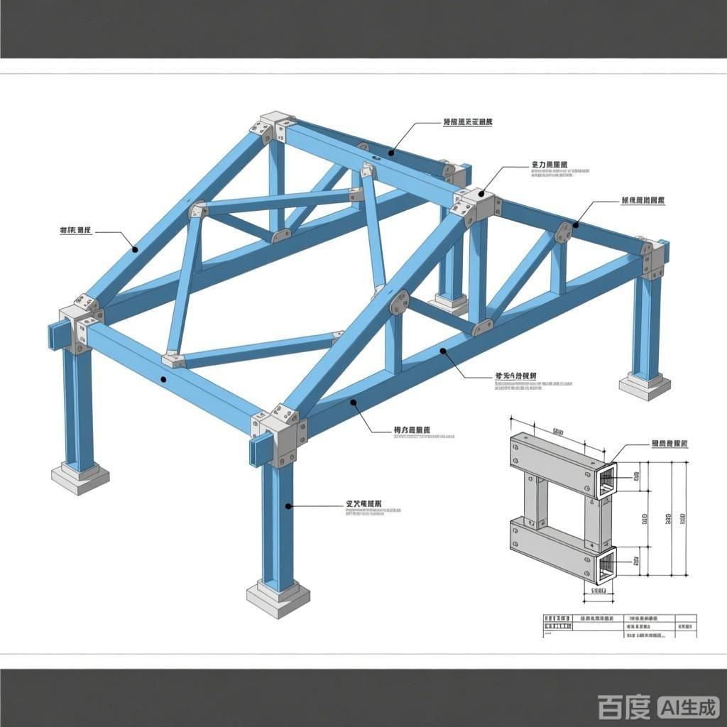 如何繪制桁架設(shè)計思路圖？（如何繪制桁架設(shè)計思路圖生成的四張桁架設(shè)計思路圖） 行業(yè)新聞 第1張