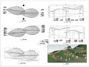 給我一些異形構(gòu)筑物的施工圖案例（如何繪制異形構(gòu)筑物的施工圖？）