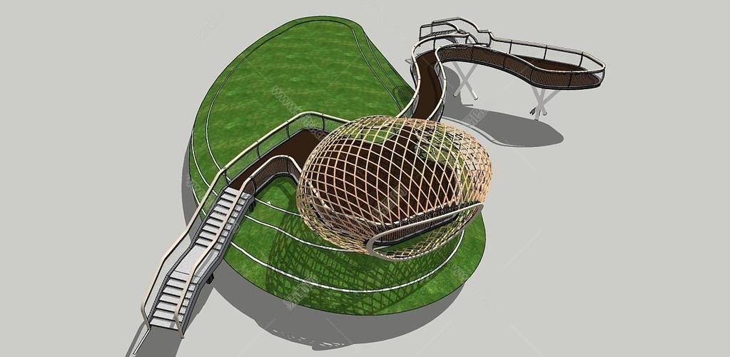 給我一些異形構(gòu)筑物的施工圖案例（如何繪制異形構(gòu)筑物的施工圖？）