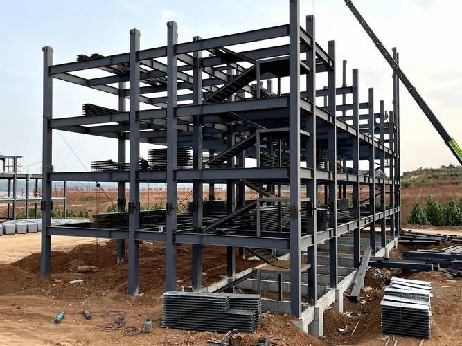 給我一些廠房鋼梁的圖片 行業(yè)新聞 第1張