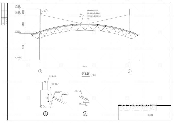 有哪些網(wǎng)架設(shè)計(jì)圖紙的案例？（有哪些網(wǎng)架設(shè)計(jì)圖紙的案例,我?guī)湍阏砹藥讉€(gè)典型的網(wǎng)架設(shè)計(jì)案例） 行業(yè)新聞 第5張