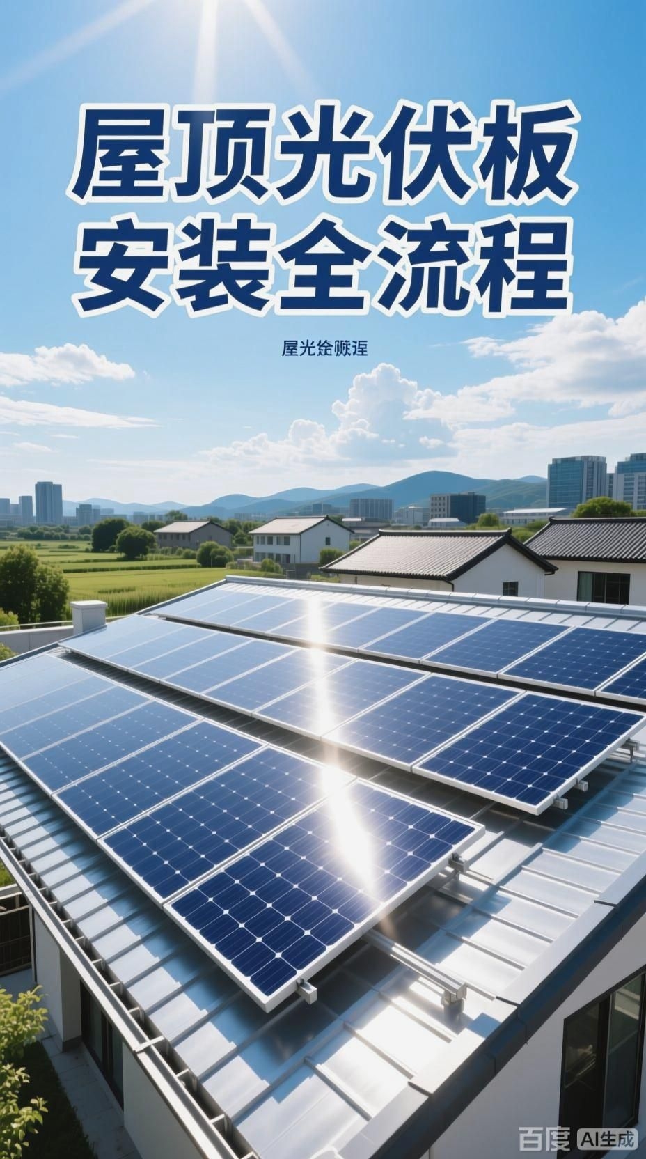 屋頂光伏的安裝周期是多久？（屋頂光伏安裝周期是多久屋頂光伏安裝施工步驟詳解） 行業(yè)新聞 第4張