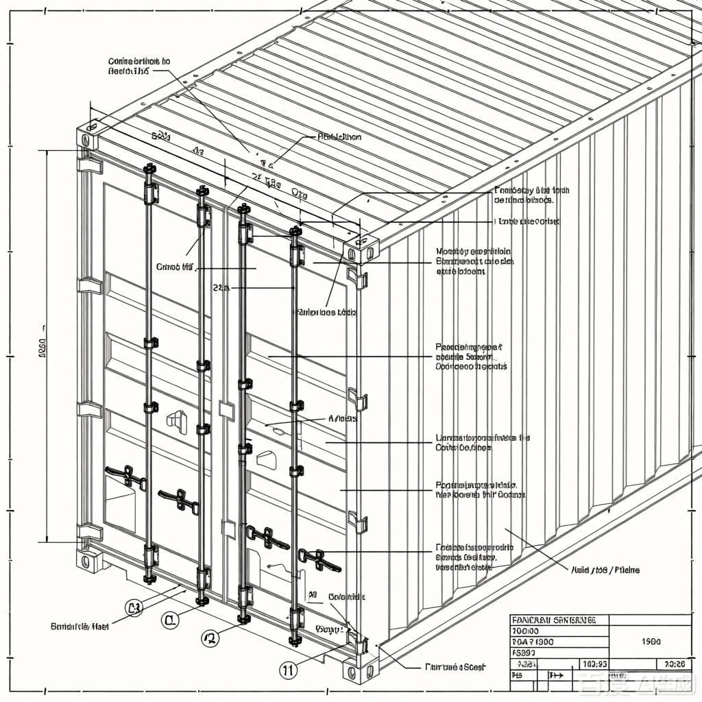 如何繪制集裝箱組裝結(jié)構(gòu)圖？（如何繪制集裝箱組裝結(jié)構(gòu)圖生成四張集裝箱組裝結(jié)構(gòu)圖）