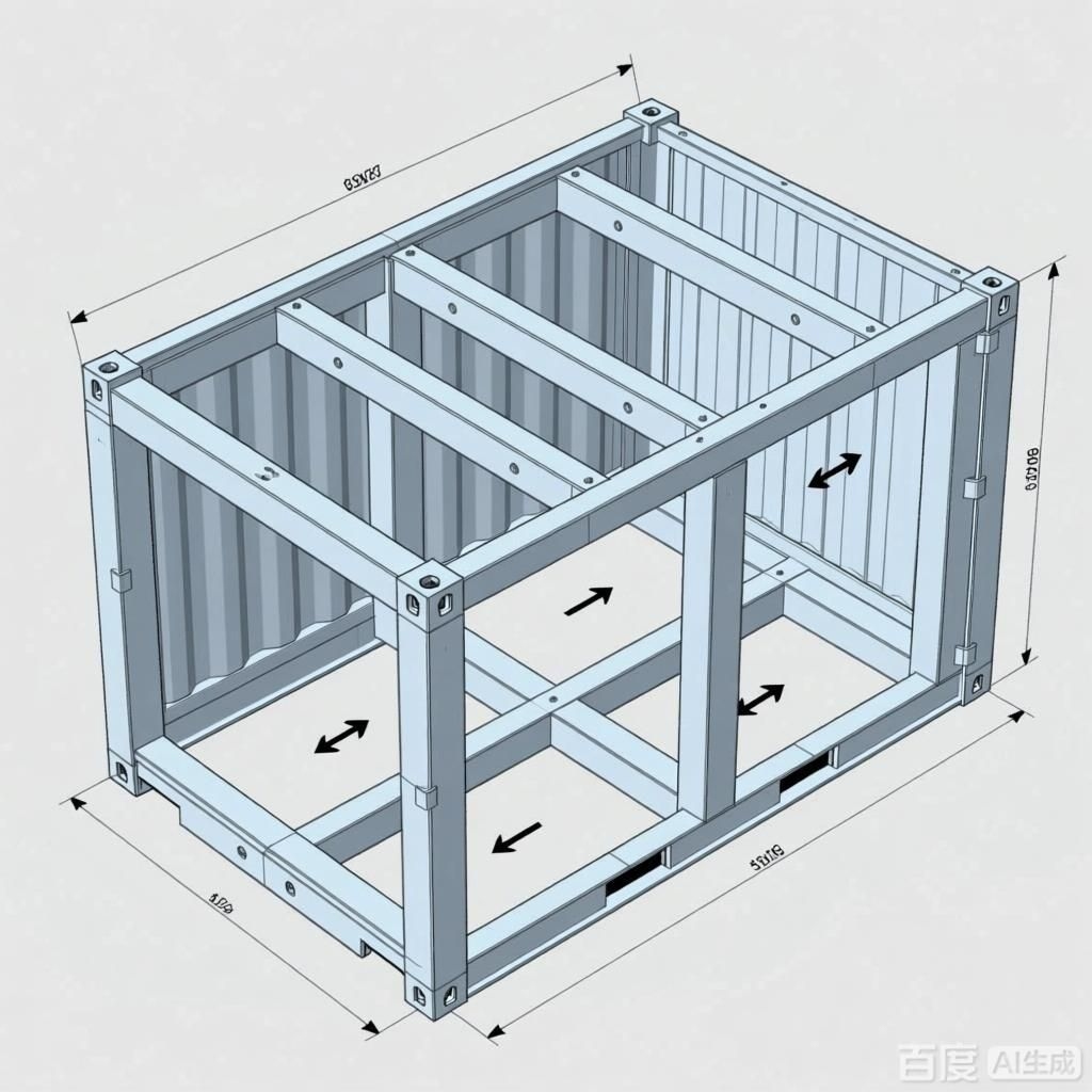 如何繪制集裝箱組裝結(jié)構(gòu)圖？（如何繪制集裝箱組裝結(jié)構(gòu)圖生成四張集裝箱組裝結(jié)構(gòu)圖） 行業(yè)新聞 第3張