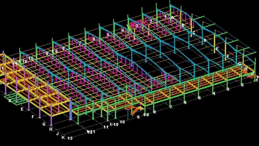有哪些鋼結(jié)構(gòu)模型示例？（有哪些鋼結(jié)構(gòu)模型示例?） 行業(yè)新聞 第9張
