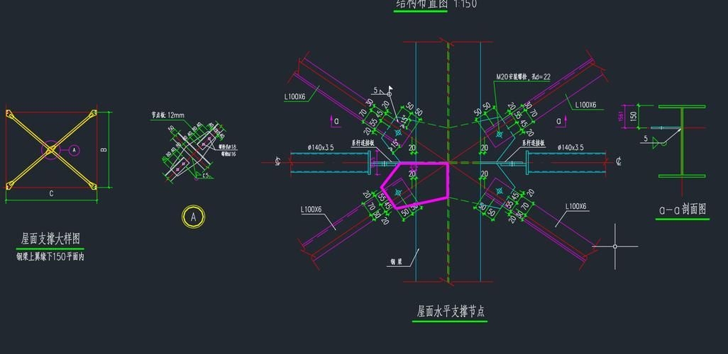 鋼屋架施工圖中哪些細節(jié)最重要？（鋼屋架施工圖中哪些尺寸最重要？） 行業(yè)新聞 第4張