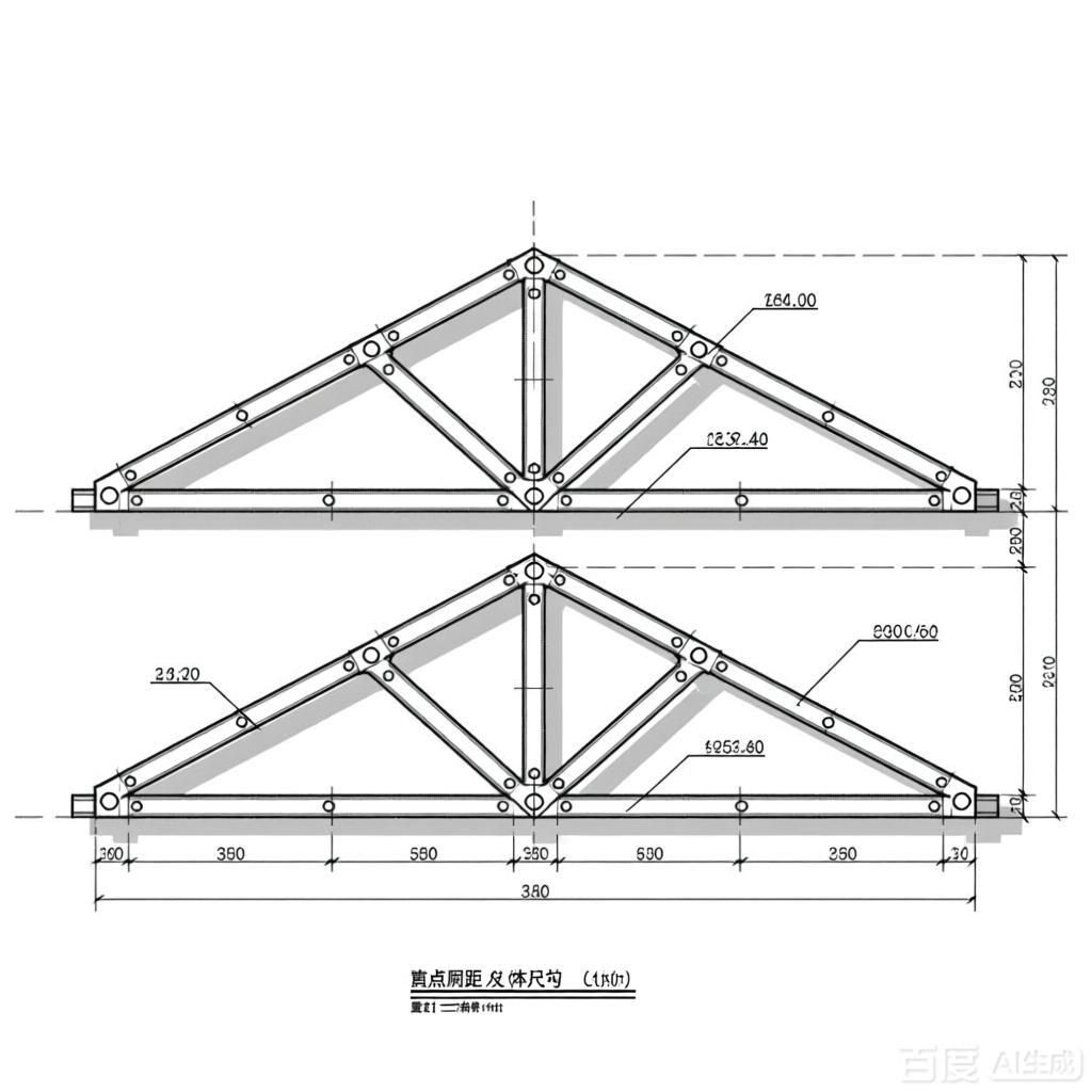 如何繪制桁架詳圖？（如何繪制桁架詳圖,生成的四張圖片均圍繞桁架詳圖） 行業(yè)新聞 第1張