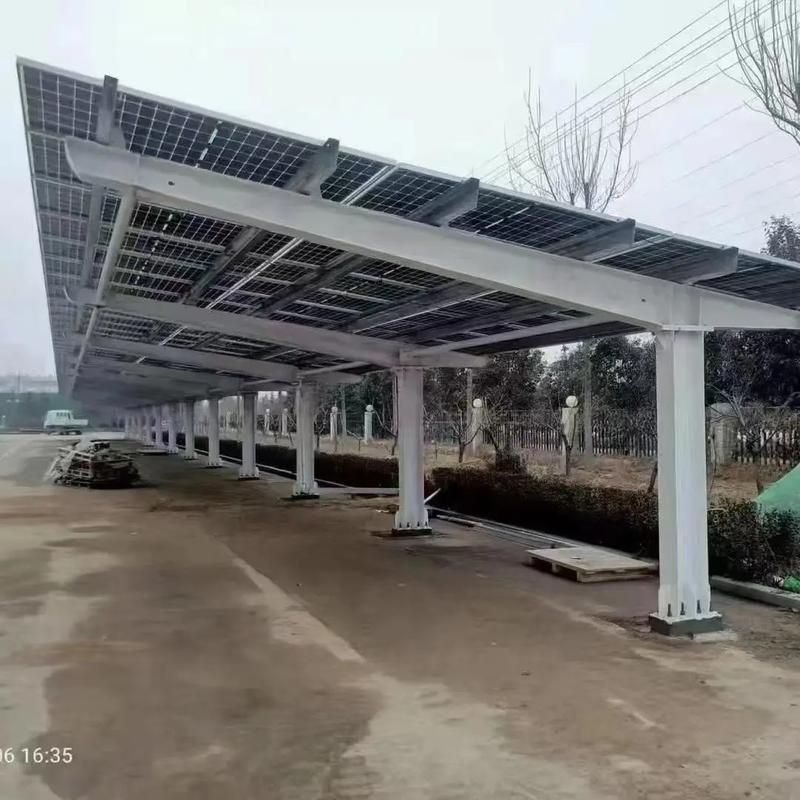 有沒有鋼結(jié)構(gòu)車棚的圖片示例？（有沒有鋼結(jié)構(gòu)車棚的圖片示例,當(dāng)然有,） 行業(yè)新聞 第6張