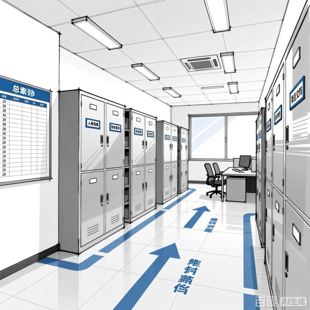 如何繪制一份專業(yè)的檔案室示意圖？（如何繪制一份專業(yè)的檔案室示意圖,生成四張專業(yè)檔案室示意圖）