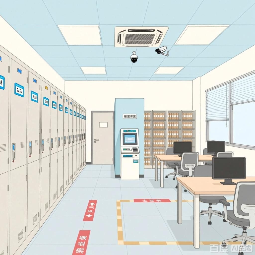 如何繪制一份專業(yè)的檔案室示意圖？（如何繪制一份專業(yè)的檔案室示意圖,生成四張專業(yè)檔案室示意圖） 行業(yè)新聞 第3張