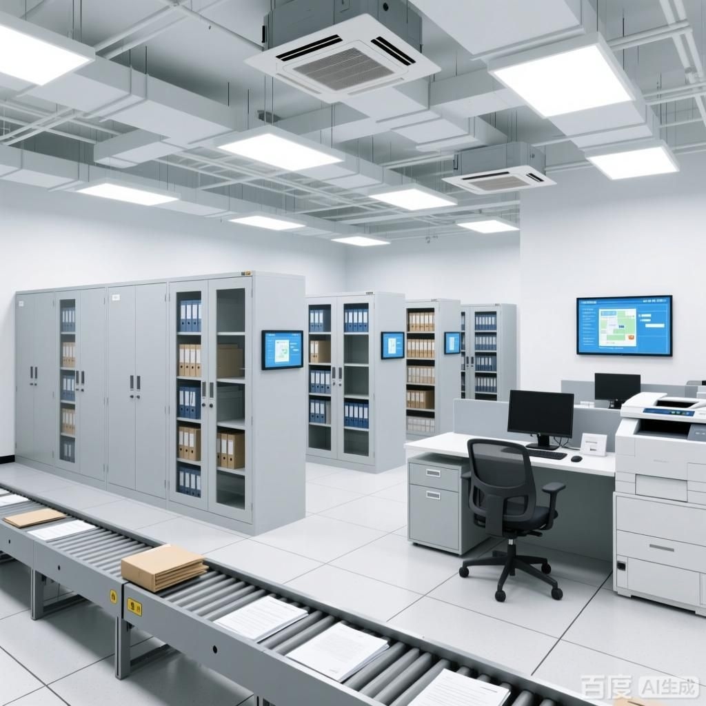 如何繪制一份專業(yè)的檔案室示意圖？（如何繪制一份專業(yè)的檔案室示意圖,生成四張專業(yè)檔案室示意圖） 行業(yè)新聞 第4張