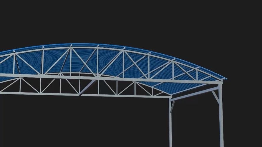 10米跨度鋼結(jié)構(gòu)設(shè)計圖（10米跨度鋼結(jié)構(gòu)設(shè)計圖10米跨度鋼結(jié)構(gòu)設(shè)計圖） 行業(yè)新聞 第2張