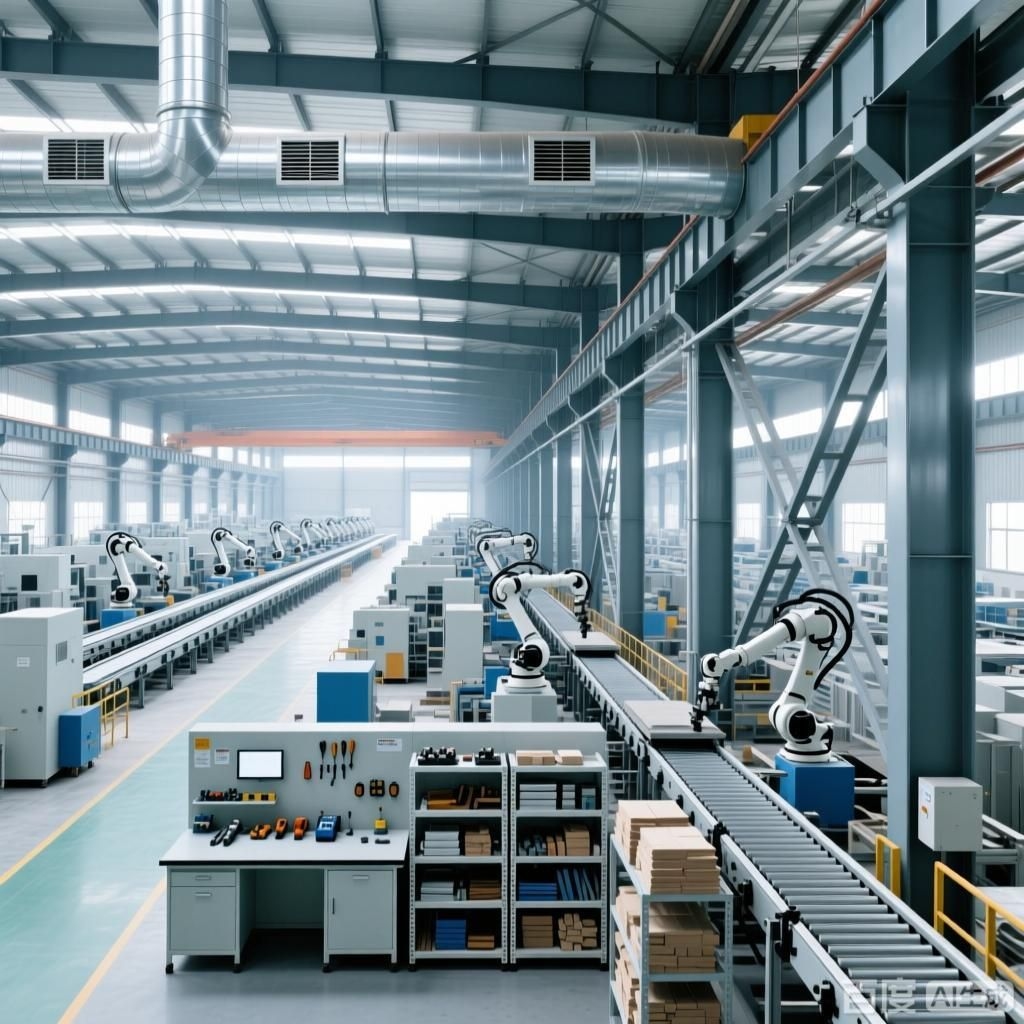 如何制作鋼構(gòu)廠房內(nèi)部效果圖？（如何制作鋼構(gòu)廠房內(nèi)部效果圖） 行業(yè)新聞 第3張