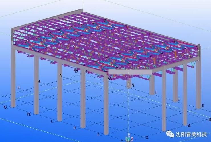 給我一些桁架結構設計的模型圖 行業(yè)新聞 第3張