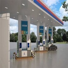 加油站罩棚的材質(zhì)有哪些選擇？（加油站罩棚的材質(zhì)選擇主要看你的預(yù)算和需求） 行業(yè)新聞 第4張