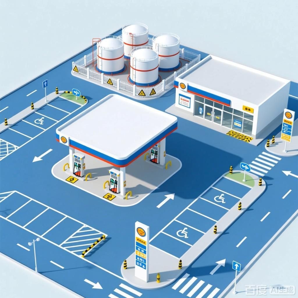 如何繪制加油站的平面布置圖？（如何繪制加油站平面布置圖？） 行業(yè)新聞 第2張