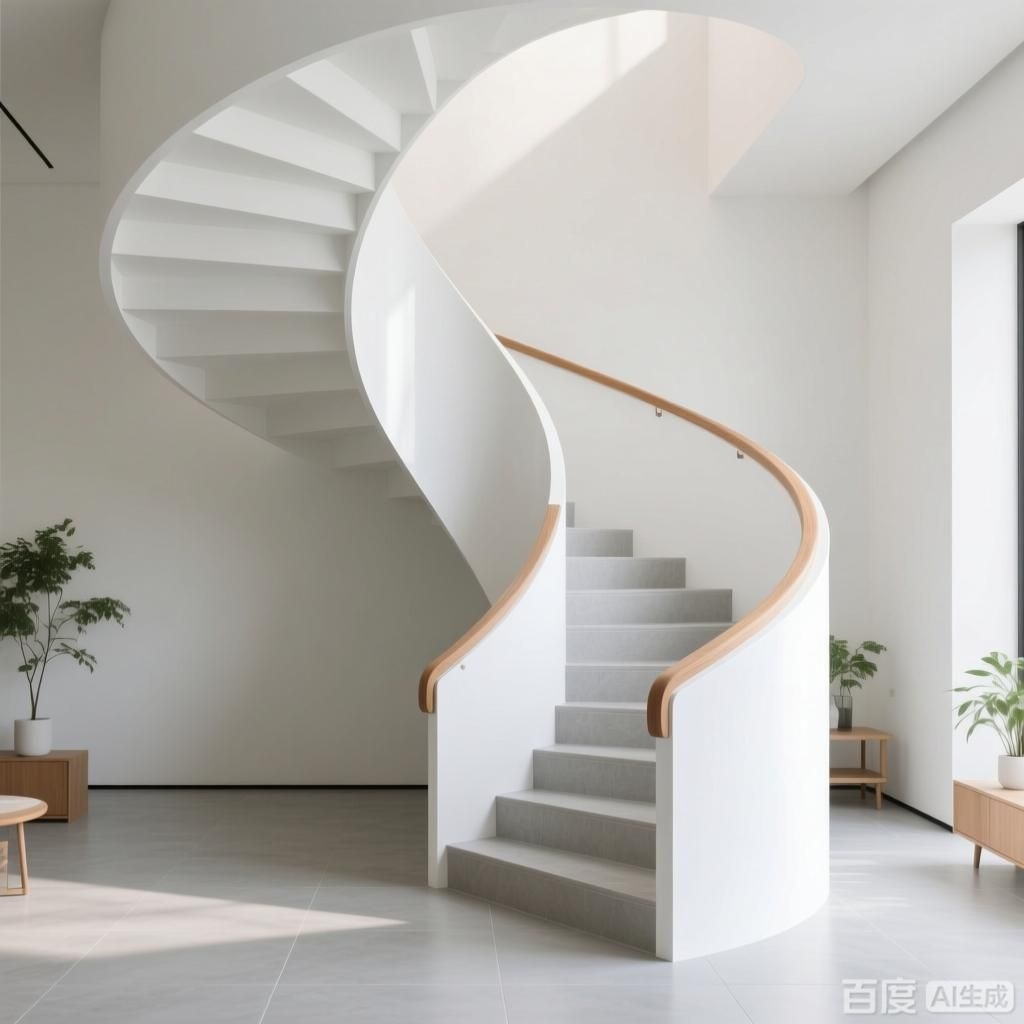 如何繪制現(xiàn)代簡約風格的螺旋樓梯效果圖？（如何繪制現(xiàn)代簡約風格的螺旋樓梯效果圖生成四張現(xiàn)代簡約風格） 行業(yè)新聞 第1張